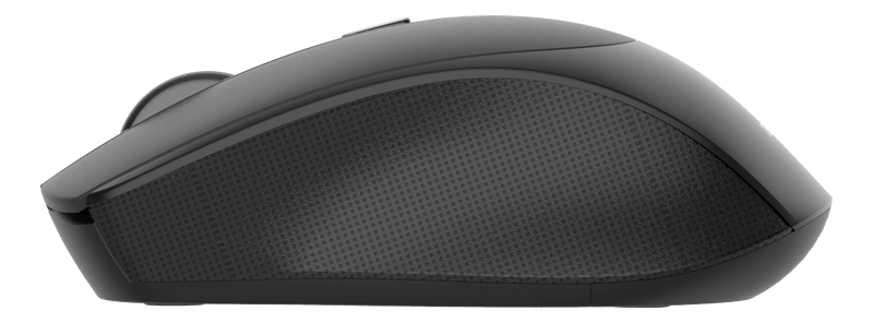 DELTACO Wireless office silent mouse, USB receiver, rubber coated