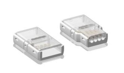 Vattentålig 2-pin LED-list connector - 10mm