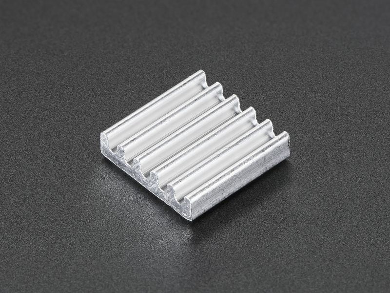 Mini Aluminum Heat Sink for Raspberry Pi 3/4 - 13 x 13 x 3mm
