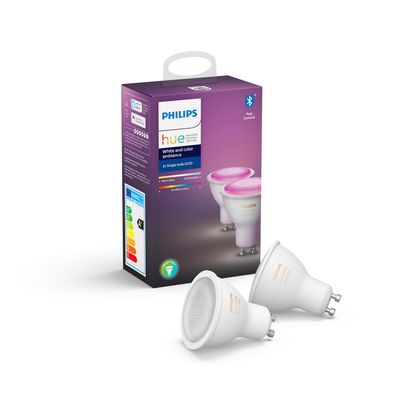 Hue White and Color Ambiance 5.7W GU10 - 2 pack