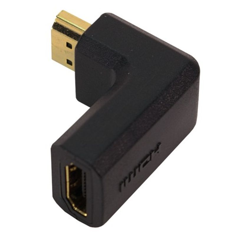 Vinklad HDMI-adapter Ha -> ho