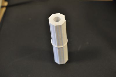 Extension adapter for 20mm tube motor for IKEA roller blind