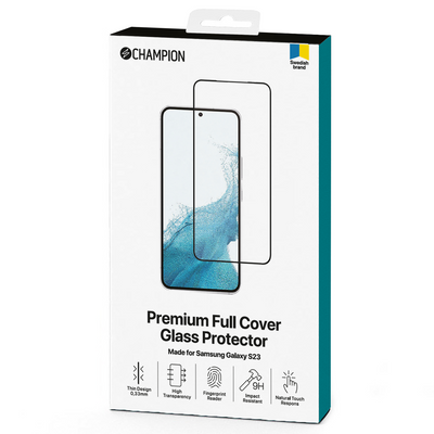 Skärmskydd Galaxy S23 Svart