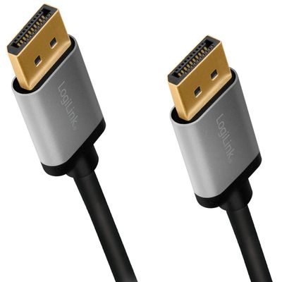DisplayPort-kabel 4K/60Hz Aluminium 2m
