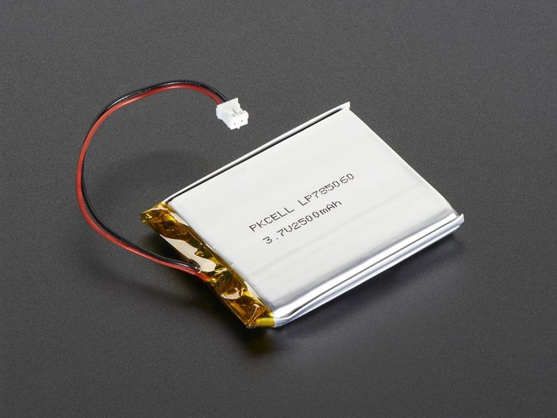 Lithium Ion Polymer Battery - 3.7v 2400mAh