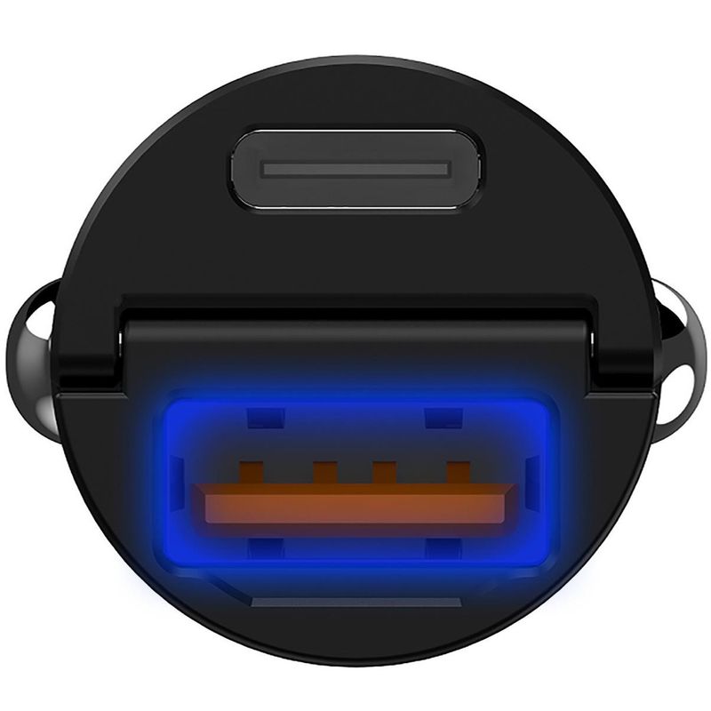 Billaddare Mini 1xUSB-C PD 1xUSB 30W