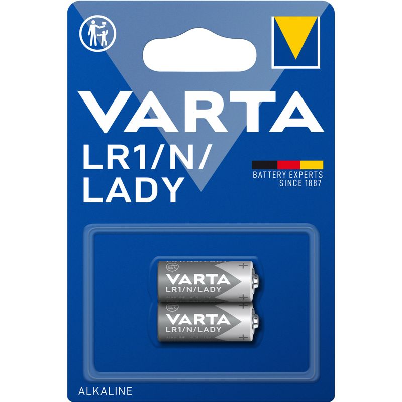LR1 / N / LADY 1.5V Alkaline Battery 2-pack