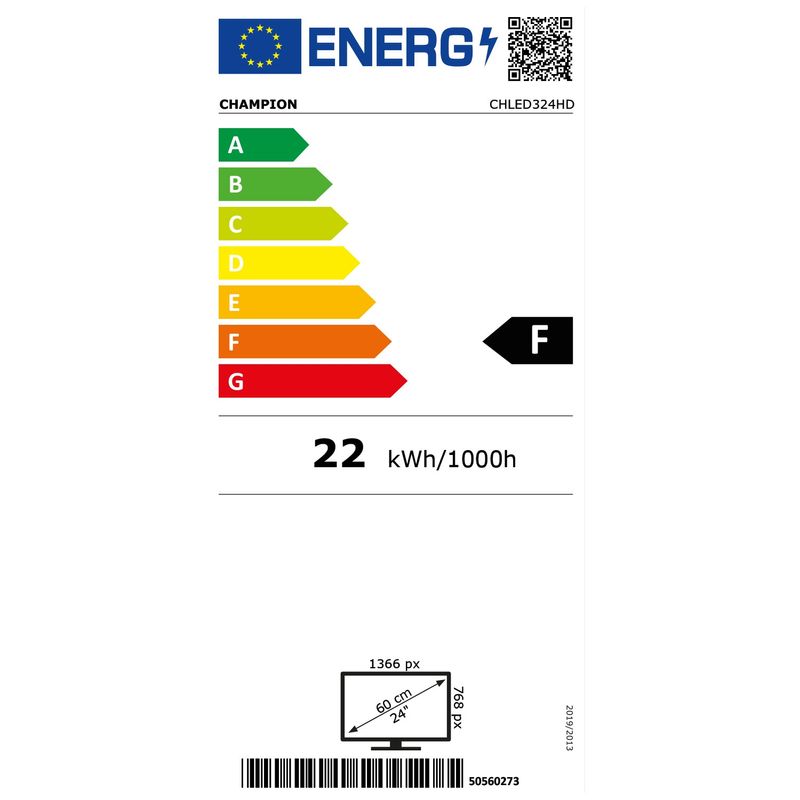 TV LED 24" HD TV (12V/230V)
