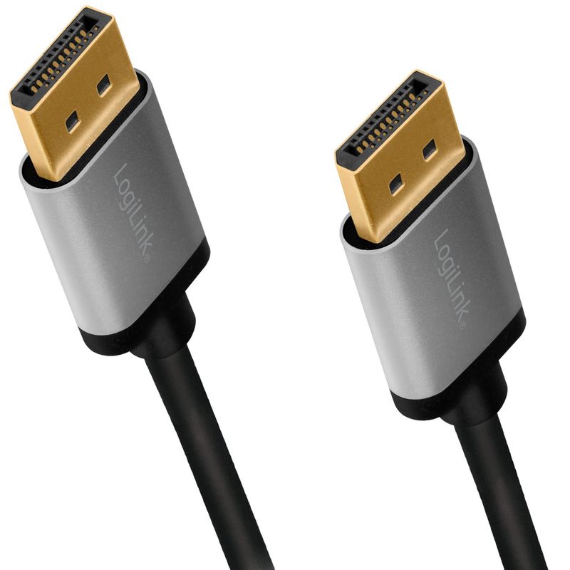 DisplayPort-kabel 4K/60Hz Aluminium 3m
