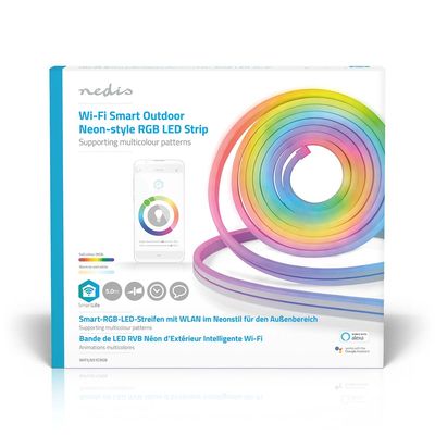 WiFi Smart LED-list - Multicolour Utomhus 5m