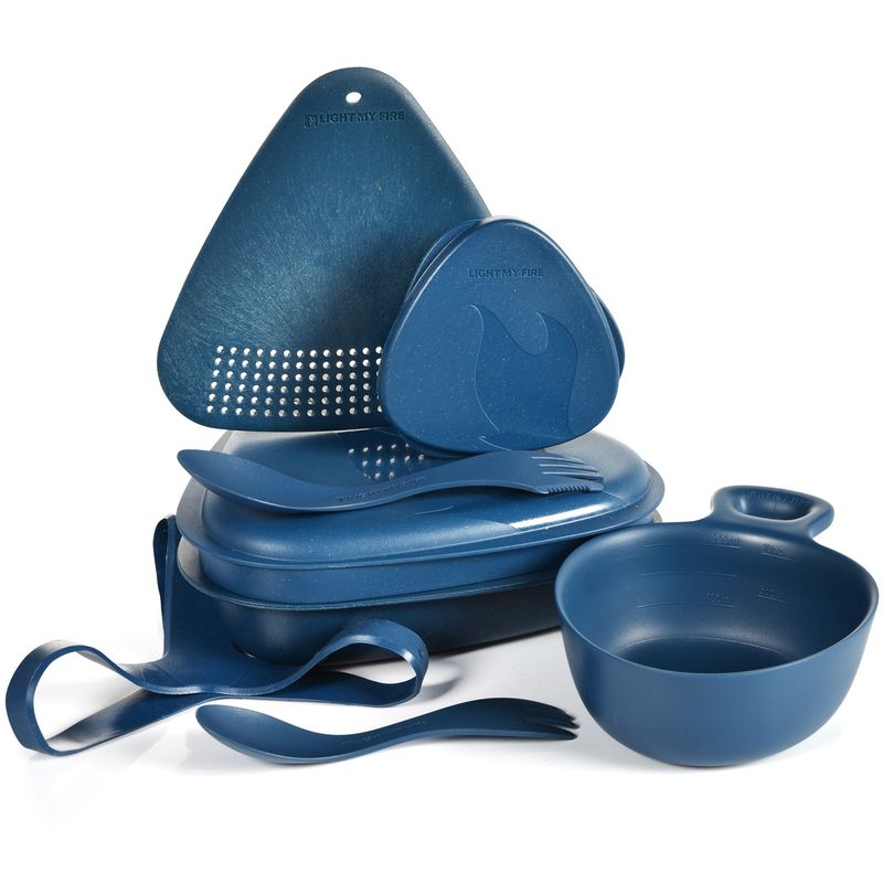 Outdoor MealKit 8pcs 
Color: Hazy Blue