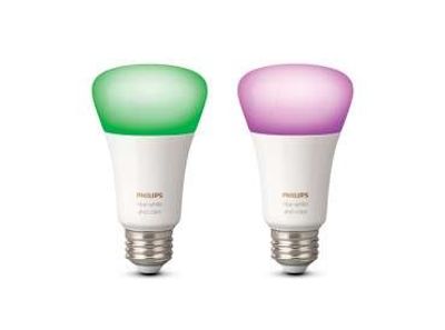 Hue White and Color Ambiance 9W A60 E27 2 Pack