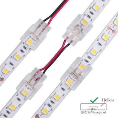 LED-skarv 10mm - 2-Pin - IP67 - Hippo-M