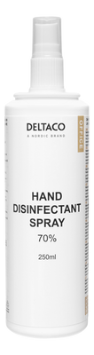 DELTACO Office Hand disinfectant liquid, 250 ml