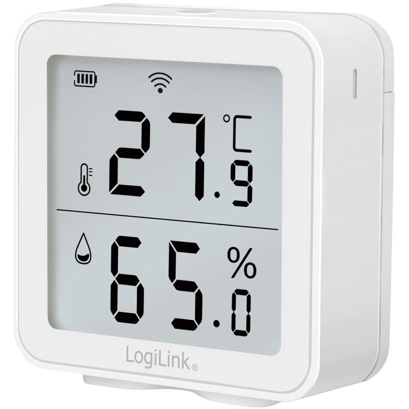 Smart Temp- & luftfuktighetssensor Wifi Tuya