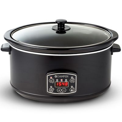 Slowcooker 6,5L Mattsvart