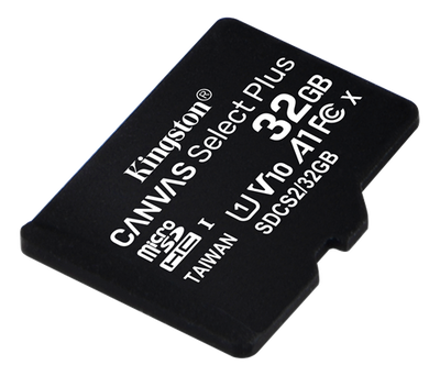 Kingston microSDXC - 32GB - High Performance - UHS-I U1 - Class 10 A1