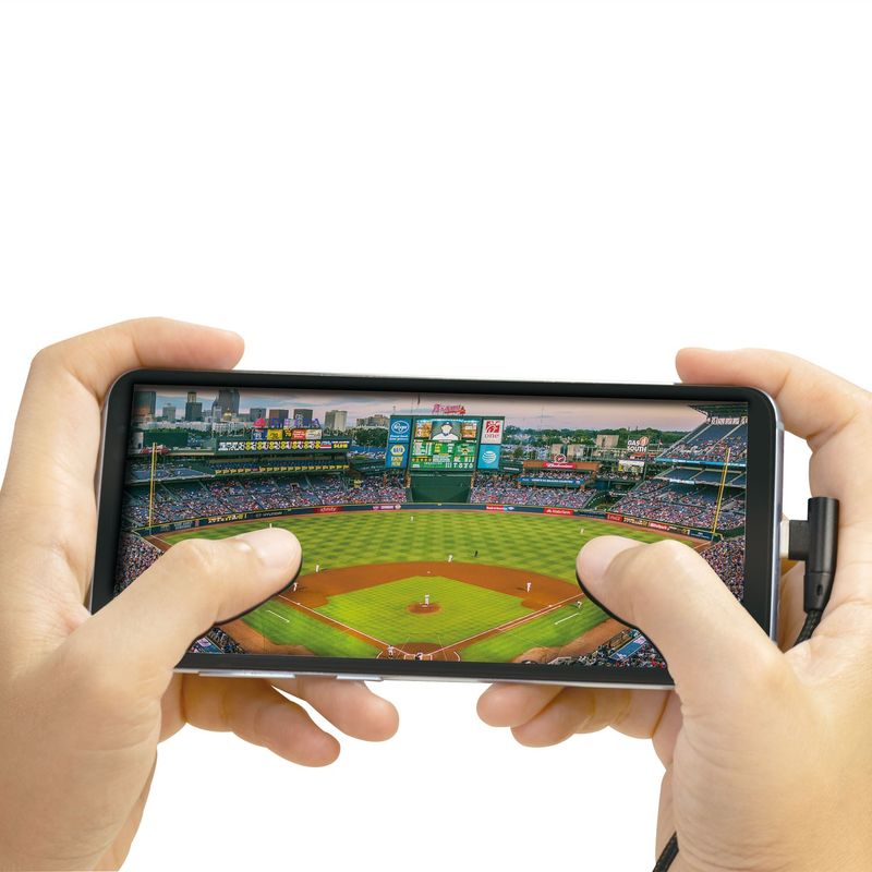 Vinklad MicroUSB-kabel USB 2.0 1m