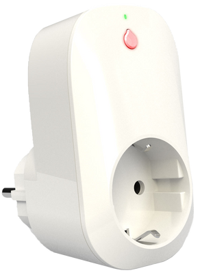 Shelly Plug WiFi - Fjärrströmbrytare med energimätning - Vit