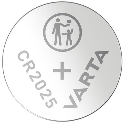 CR2025 3V Lithium Button Cell Battery 5-pack