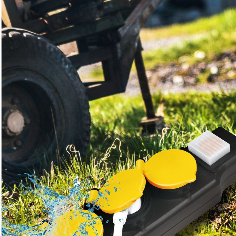 Grenuttag 5-vägs Utomhusbruk med brytare IP44