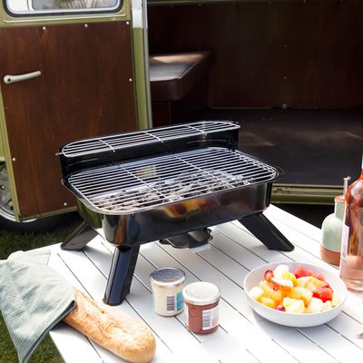 Hybridgrill För ström- & kolgrillning 2000W