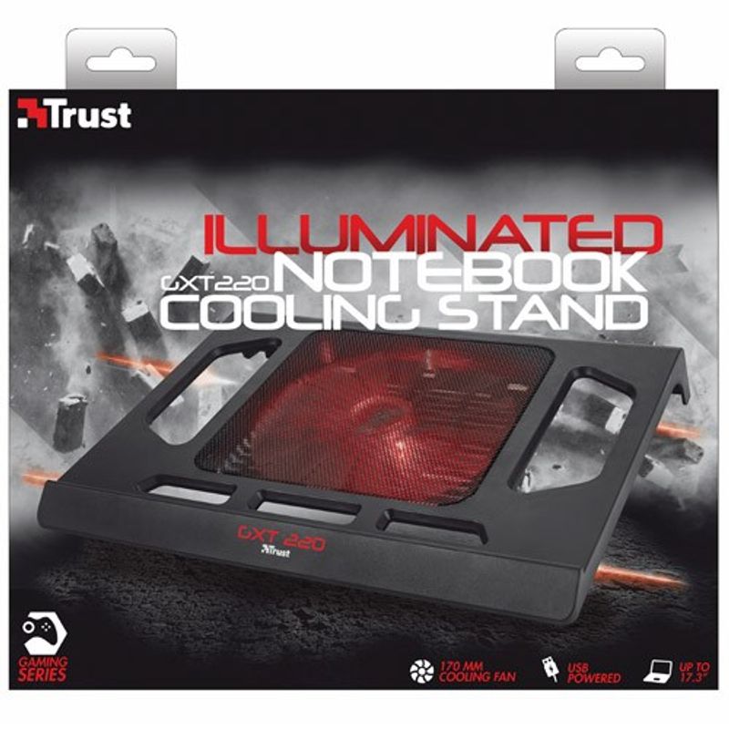 The GXT 220 Notebook Cooling Stand is designed to keep your laptop cool and comfortable while you work. Its sleek and durable design allows it to fit