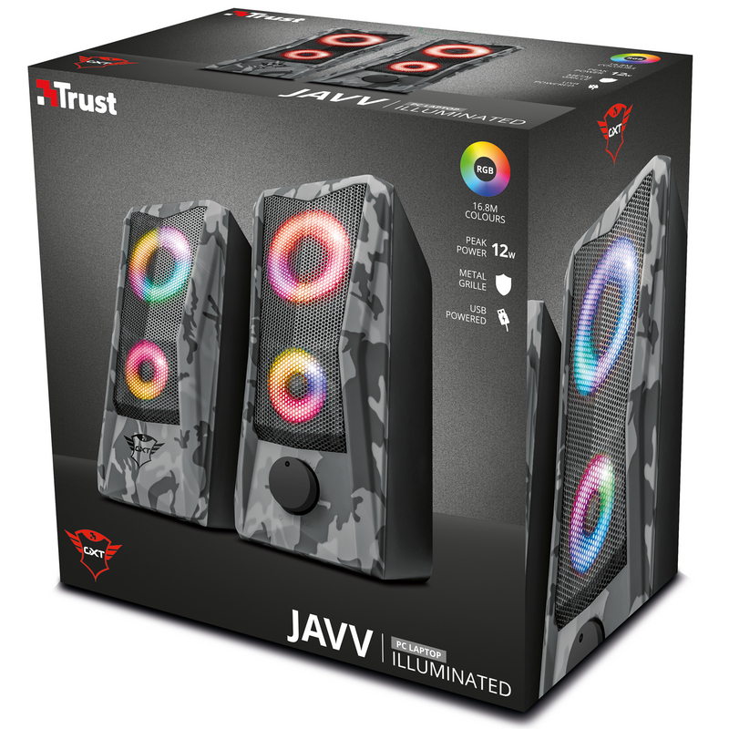 GXT 606 Javv RGB 2.0 Gaming Speakers
