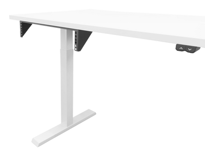 DELTACO 19" Vertikalt väggfäste, 2U, max 60kg, stålkonstruktion, svart