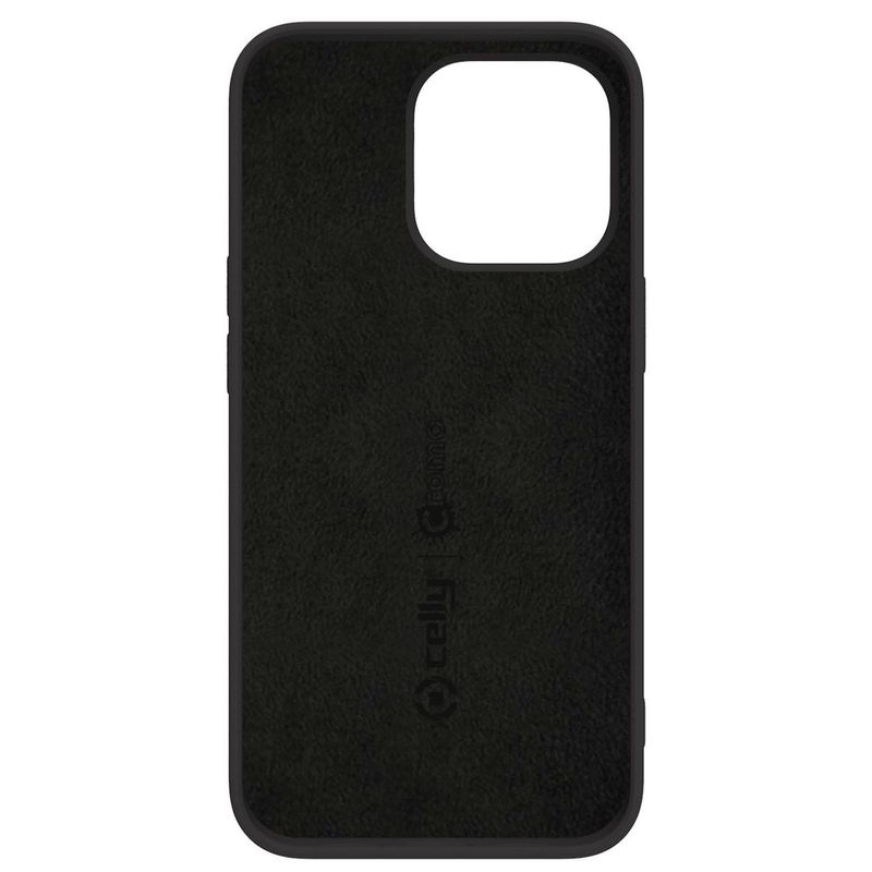 Cromo Soft rubber case iPhone 14 Pro Black