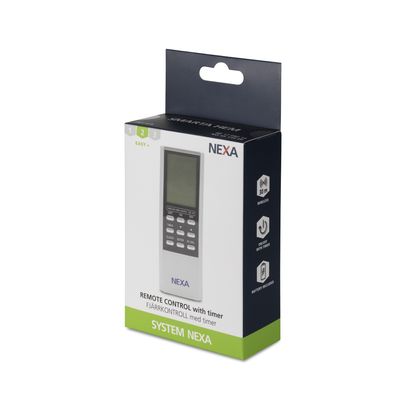 Remote control digital, timer, clock, 16 channels self-learning - Nexa TMT-918