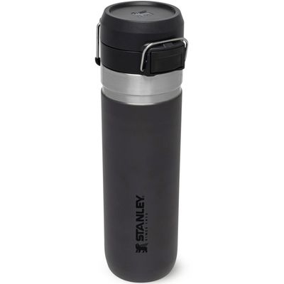 The Quick Flip Water Bottle 0.7L Charcoal