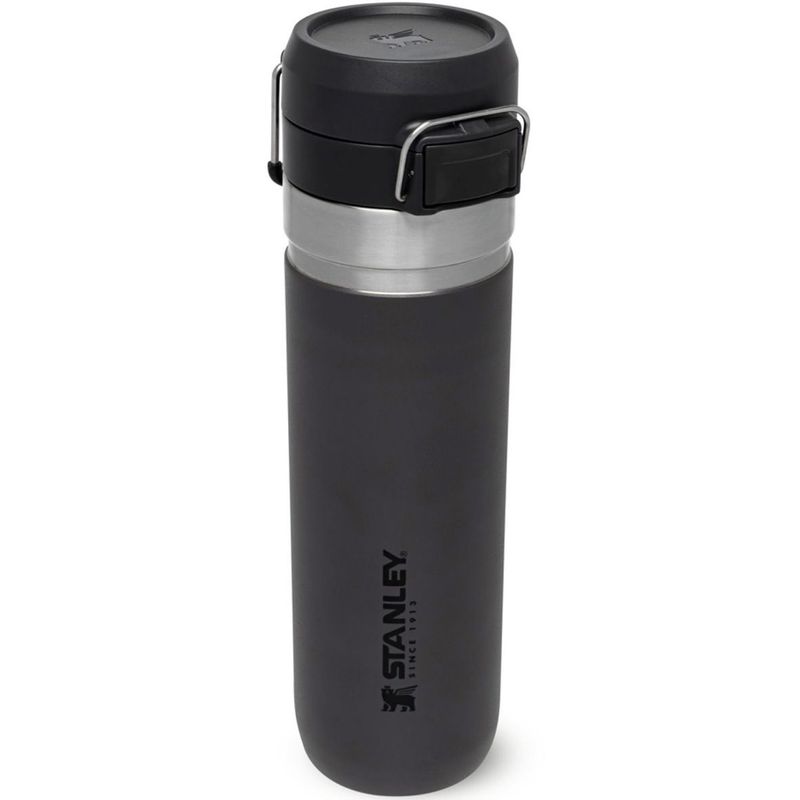 The Quick Flip Water Bottle 0.7L Charcoal