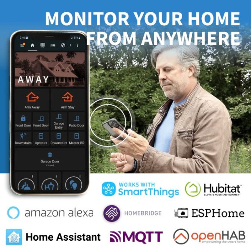 Alarm Panel Pro  - 12 Zone Conversion Kit - Konnected