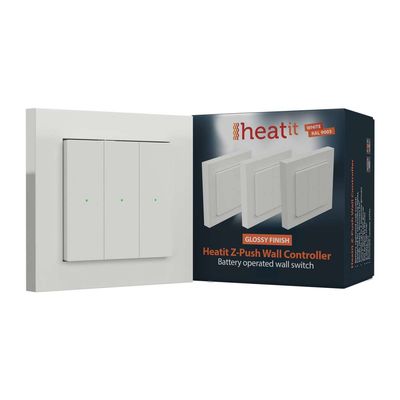 Heatit Z-Push Wall Controller