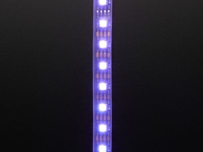 DotStar APA102 Digital LED Strip - Black 60 LED/m - Per Meter - BLACK