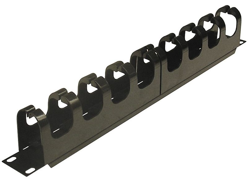 19" kableringspanel 1U, 10 fästen