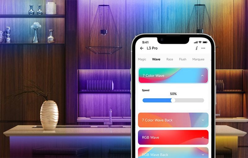 Smart Digital LED List med WiFi - L3 Pro - 5m