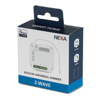 Built-in dimmer with energy metering - Z-Wave 700
