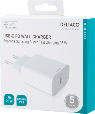 USB-C Väggladdare