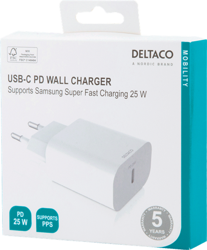USB-C Väggladdare