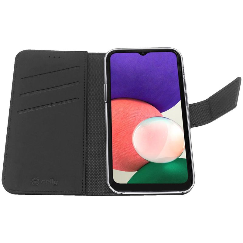 Wallet Case Galaxy A22 5G Black