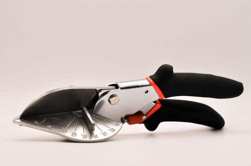 Scissors for cutting LED string lights.