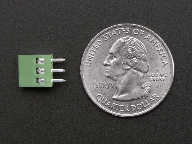 Terminal Block - 2.54mm pitch - 3 pin