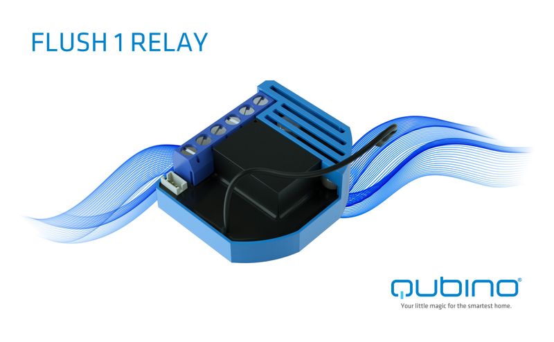 Built-in relay 1 channel - Flush 1 Relay