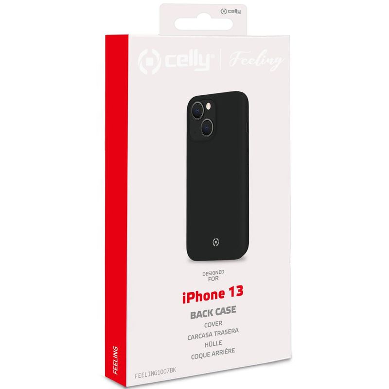 Soft-touch cover iPhone 13 Black