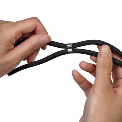 Mobilhalsband för smartphone max 6,7" Svart