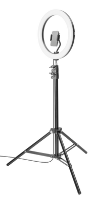 Vlogg-kit - ringlight & golvstativ