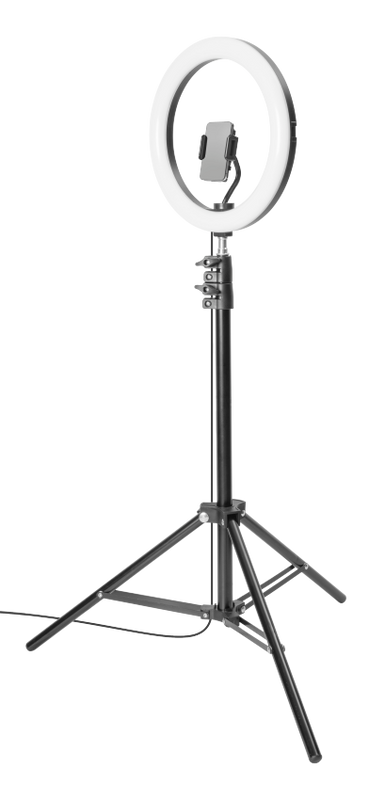 Vlogg-kit - ringlight & golvstativ