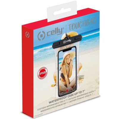 Waterproof Bag IPX8 Max 7" Black